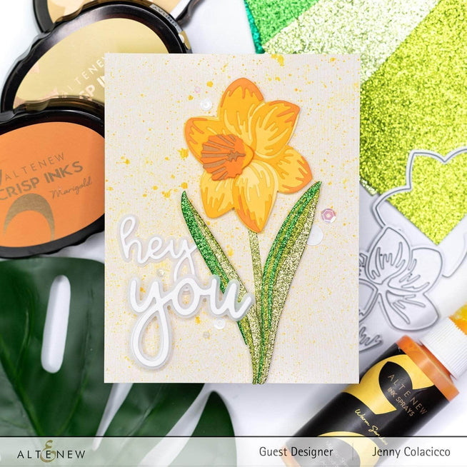 Part A-Glitz Art Craft Co.,LTD Dies Craft-A-Flower: Daffodil Layering Die Set