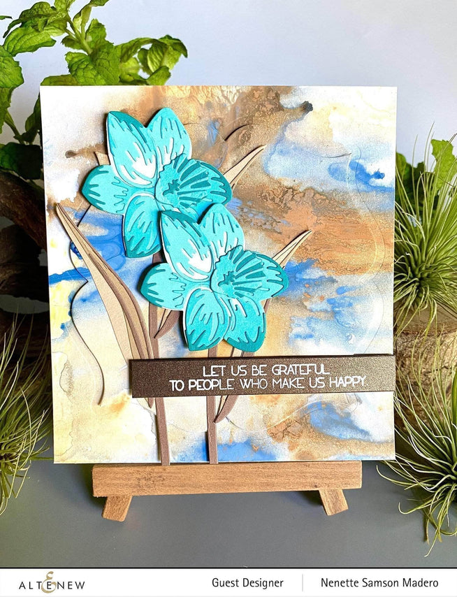 Part A-Glitz Art Craft Co.,LTD Dies Craft-A-Flower: Daffodil Layering Die Set