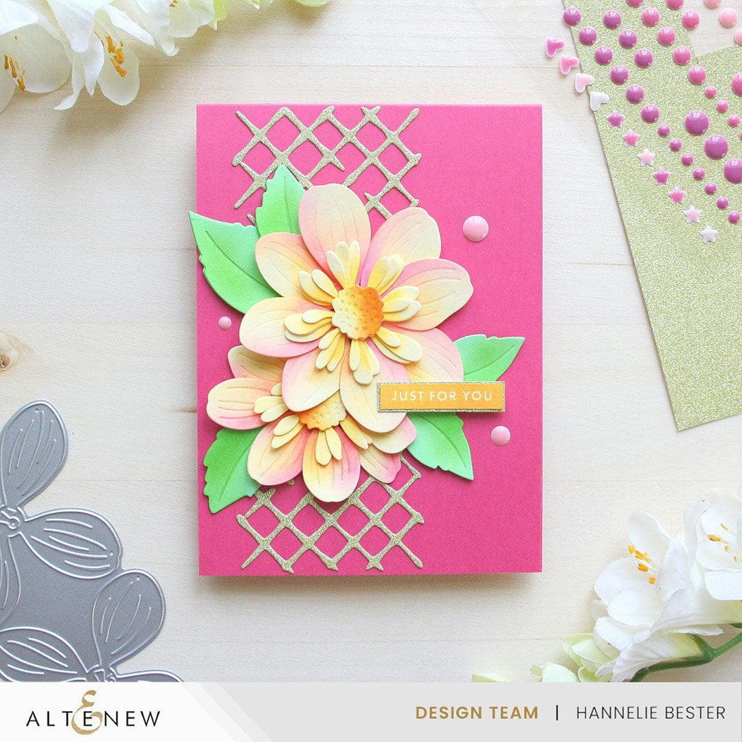 Craft-A-Flower: Dahlia April Heather Die Set