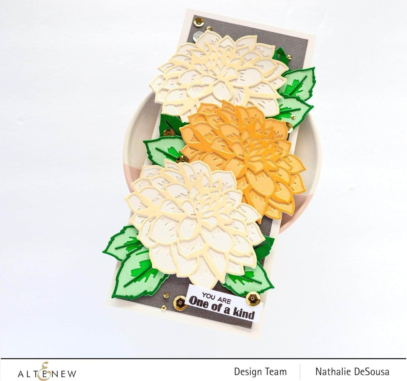 Part A-Glitz Art Craft Co.,LTD Dies Craft-A-Flower: Dahlia Layering Die Set