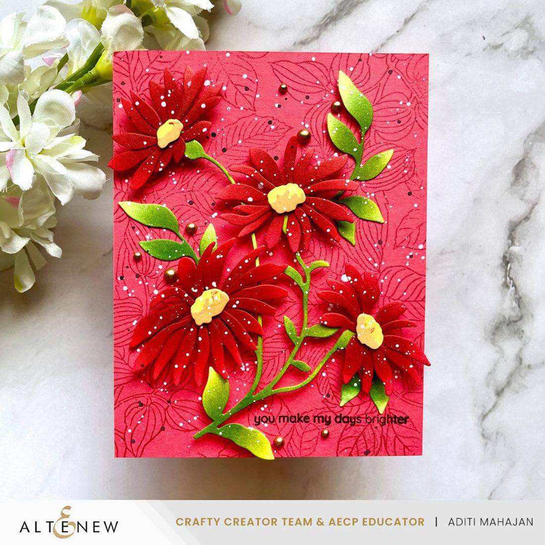 Craft-A-Flower: Daisy Spray Layering Die Set | Altenew