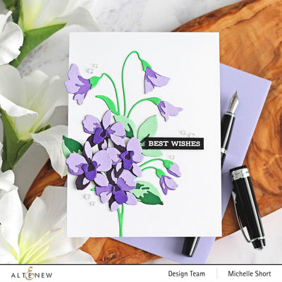 Part A-Glitz Art Craft Co.,LTD Dies Craft-A-Flower: Dendrobium Orchid Layering Die Set