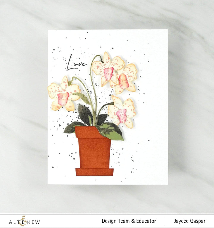 Part A-Glitz Art Craft Co.,LTD Dies Craft-A-Flower: Dendrobium Orchid Layering Die Set