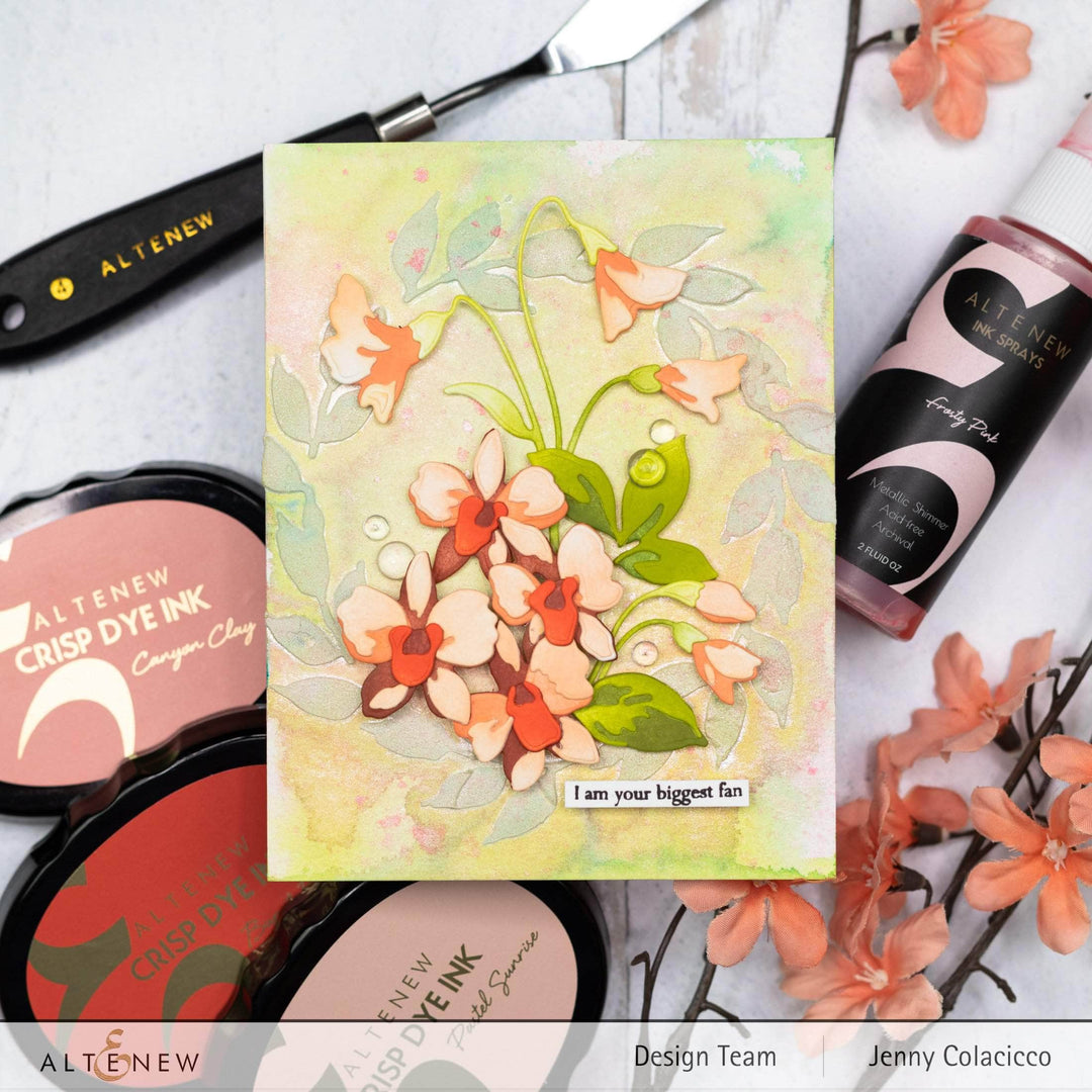 Part A-Glitz Art Craft Co.,LTD Dies Craft-A-Flower: Dendrobium Orchid Layering Die Set