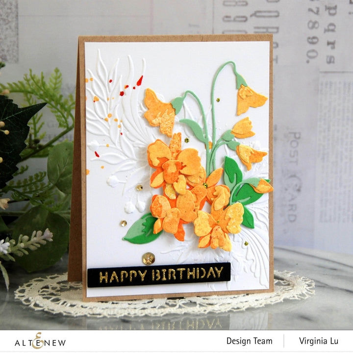 Part A-Glitz Art Craft Co.,LTD Dies Craft-A-Flower: Dendrobium Orchid Layering Die Set