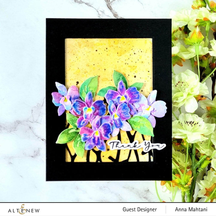 Part A-Glitz Art Craft Co.,LTD Dies Craft-A-Flower: Dendrobium Orchid Layering Die Set