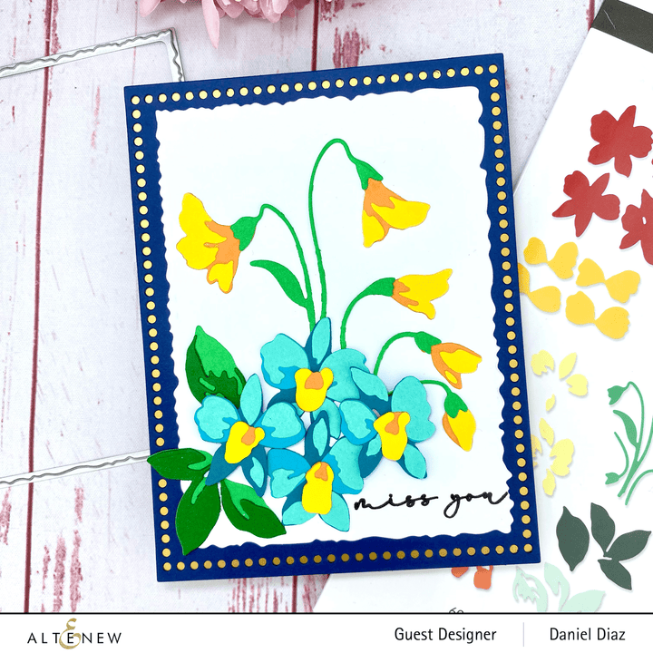 Part A-Glitz Art Craft Co.,LTD Dies Craft-A-Flower: Dendrobium Orchid Layering Die Set