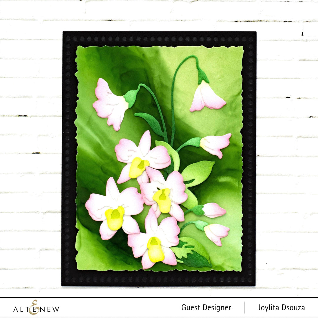 Part A-Glitz Art Craft Co.,LTD Dies Craft-A-Flower: Dendrobium Orchid Layering Die Set