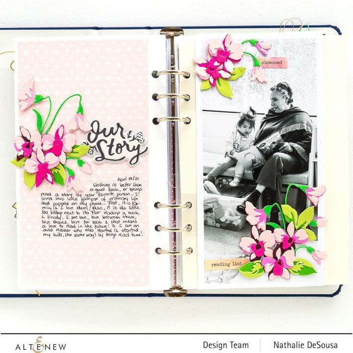 Part A-Glitz Art Craft Co.,LTD Dies Craft-A-Flower: Dendrobium Orchid Layering Die Set