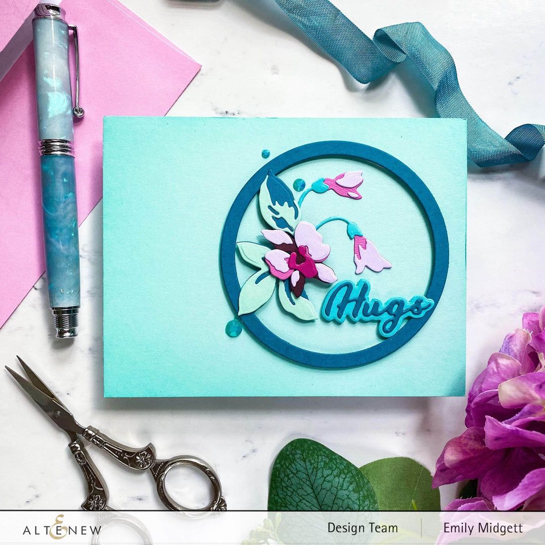 Part A-Glitz Art Craft Co.,LTD Dies Craft-A-Flower: Dendrobium Orchid Layering Die Set