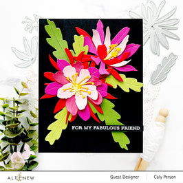 Part A-Glitz Art Craft Co.,LTD Dies Craft-A-Flower: Epiphyllum Layering Die Set