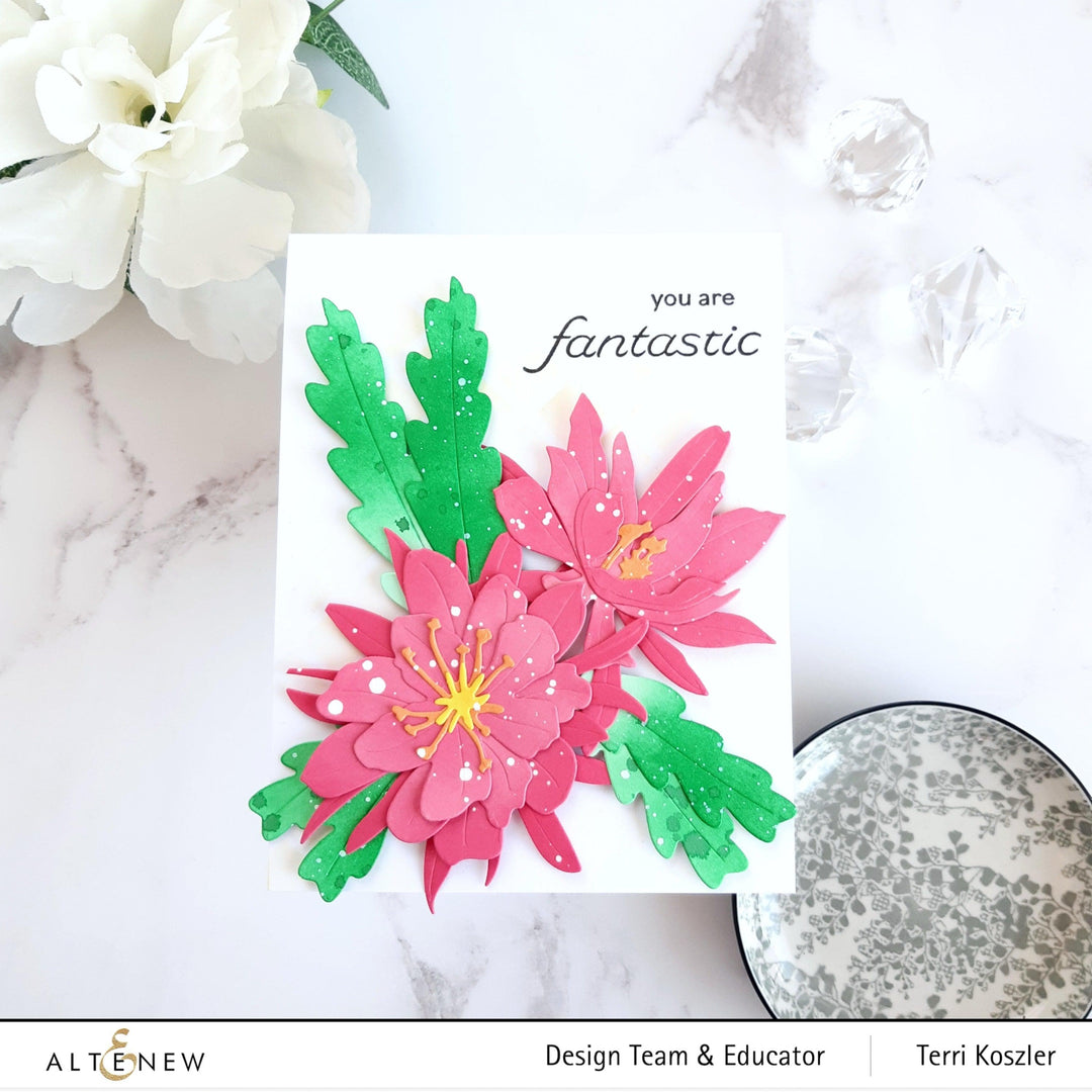 Part A-Glitz Art Craft Co.,LTD Dies Craft-A-Flower: Epiphyllum Layering Die Set