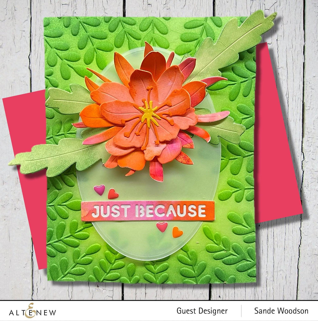 Part A-Glitz Art Craft Co.,LTD Dies Craft-A-Flower: Epiphyllum Layering Die Set