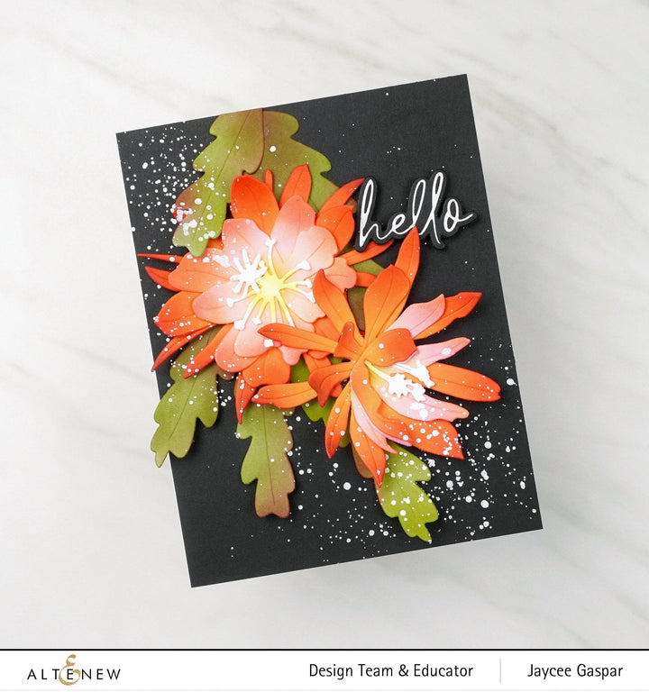 Part A-Glitz Art Craft Co.,LTD Dies Craft-A-Flower: Epiphyllum Layering Die Set