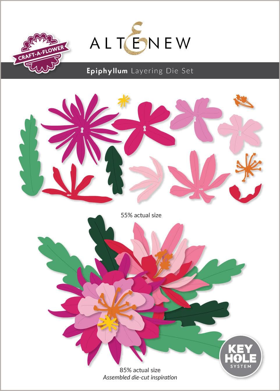 Craft-A-Flower: Epiphyllum Layering Die Set | Altenew