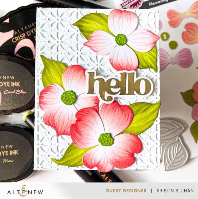 Part A-Glitz Art Craft Co.,LTD Dies Craft-A-Flower: Flowering Dogwood Layering Die Set