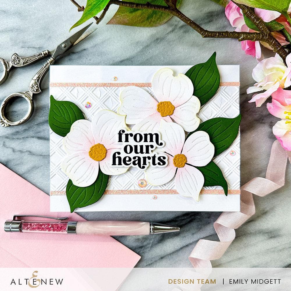 Part A-Glitz Art Craft Co.,LTD Dies Craft-A-Flower: Flowering Dogwood Layering Die Set