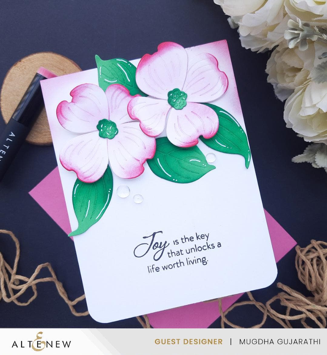 Part A-Glitz Art Craft Co.,LTD Dies Craft-A-Flower: Flowering Dogwood Layering Die Set