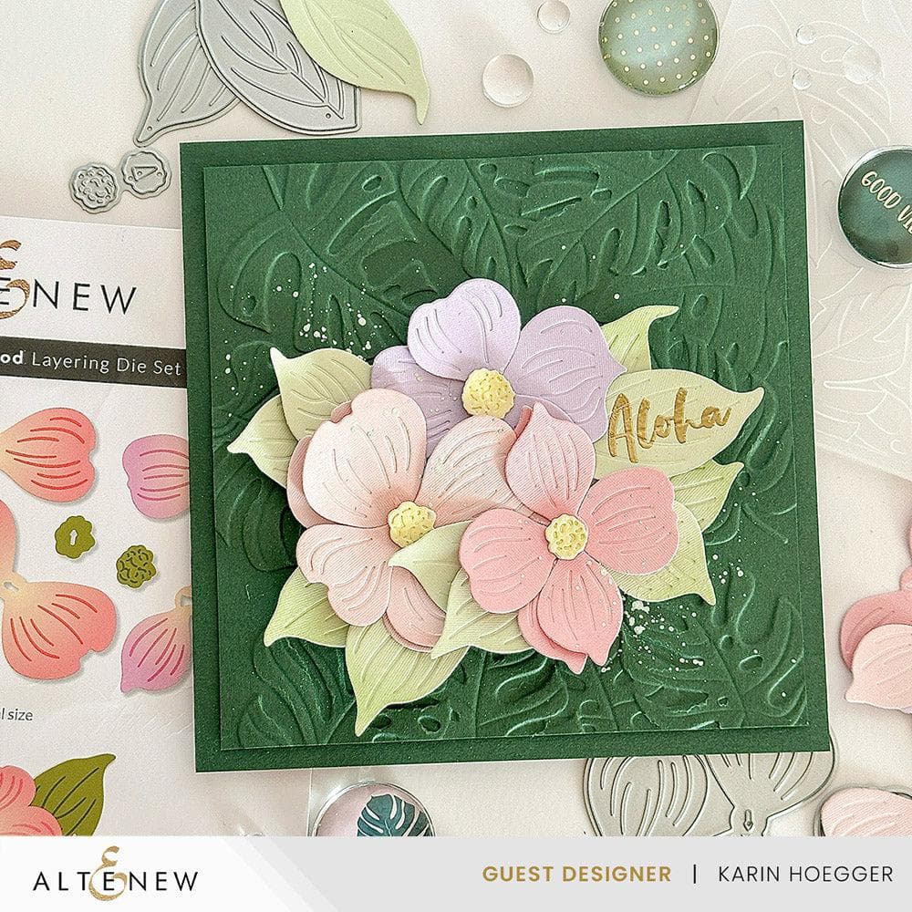 Part A-Glitz Art Craft Co.,LTD Dies Craft-A-Flower: Flowering Dogwood Layering Die Set