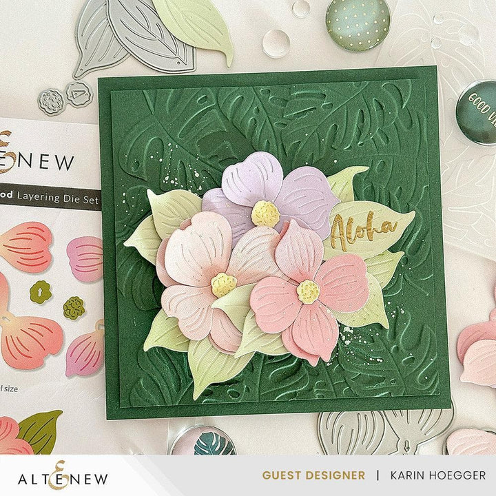 Part A-Glitz Art Craft Co.,LTD Dies Craft-A-Flower: Flowering Dogwood Layering Die Set
