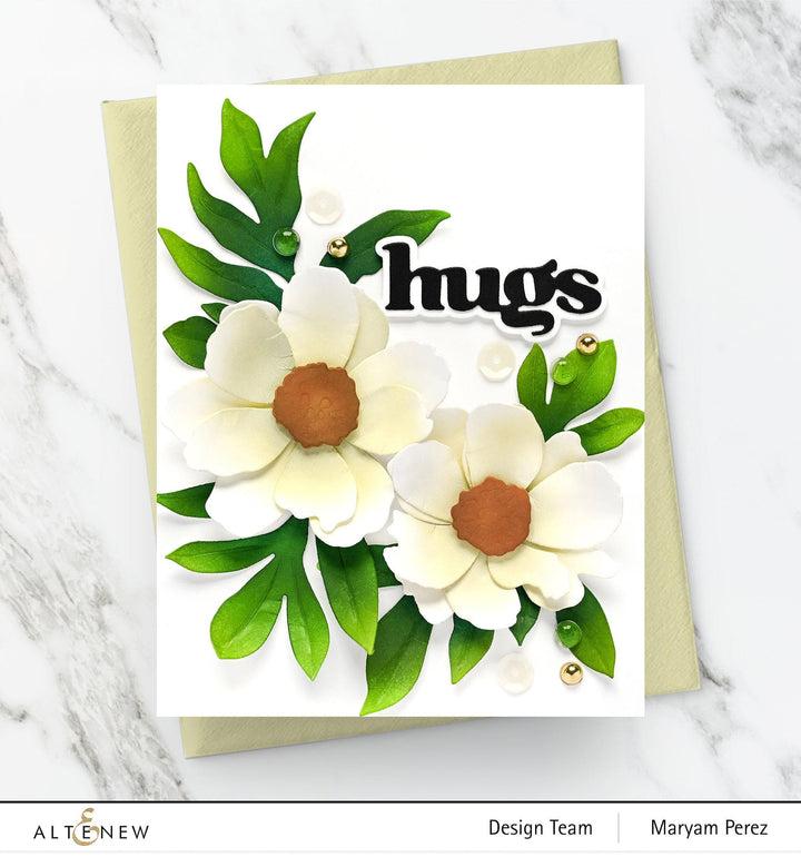 Part A-Glitz Art Craft Co.,LTD Dies Craft-A-Flower: Fragrant Peony Layering Die Set