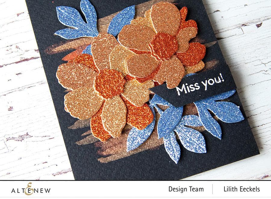 Part A-Glitz Art Craft Co.,LTD Dies Craft-A-Flower: Fragrant Peony Layering Die Set