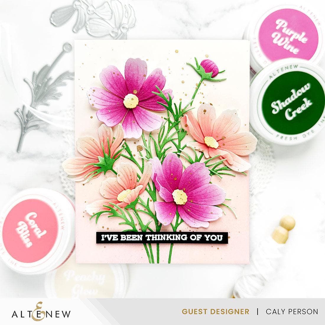 Craft-A-Flower: Garden Cosmos Layering Die Set | Altenew