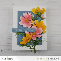 Craft-A-Flower: Garden Cosmos Layering Die Set