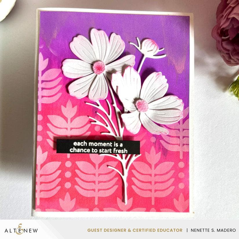 Craft-A-Flower: Garden Cosmos Layering Die Set