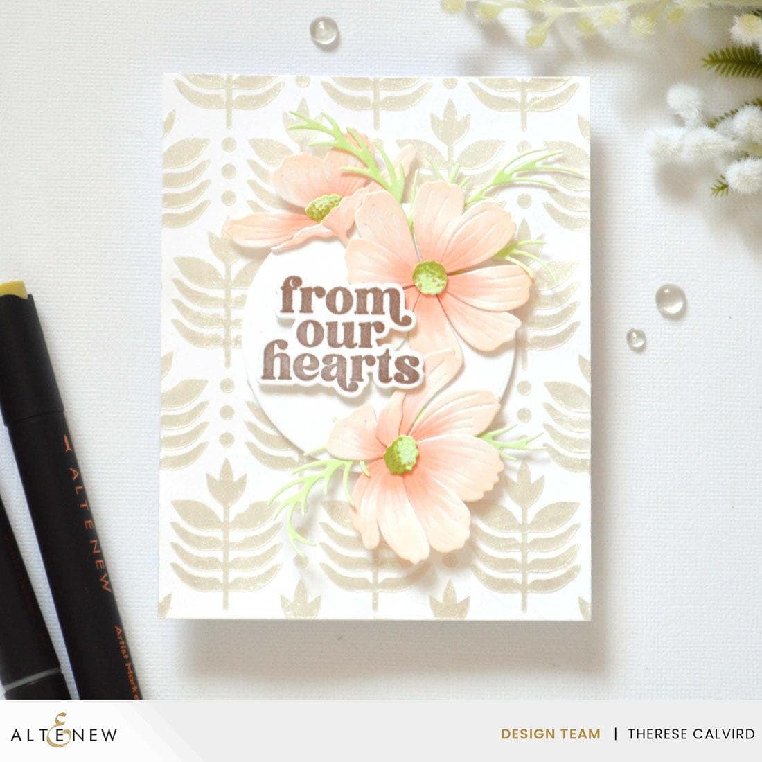 Craft-A-Flower: Garden Cosmos Layering Die Set