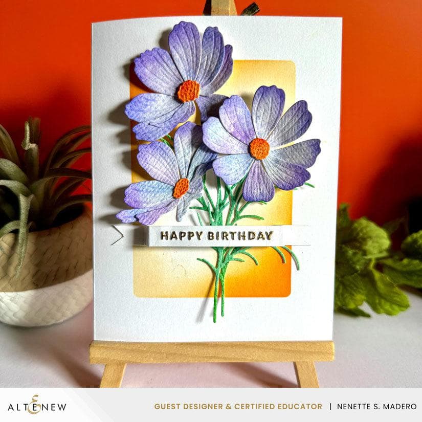 Craft-A-Flower: Garden Cosmos Layering Die Set
