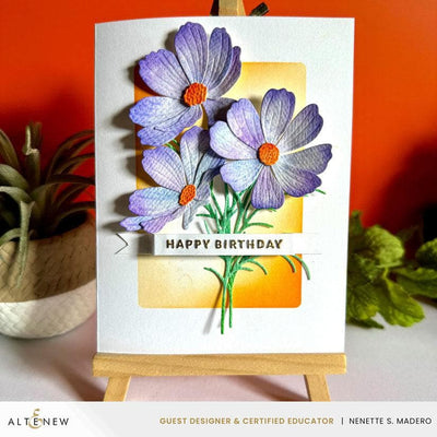 Craft-A-Flower: Garden Cosmos Layering Die Set