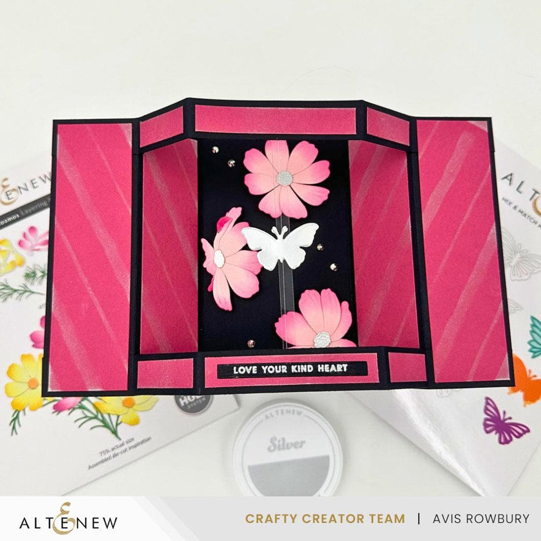 Craft-A-Flower: Garden Cosmos Layering Die Set