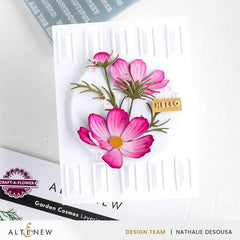 Craft-A-Flower: Garden Cosmos Layering Die Set