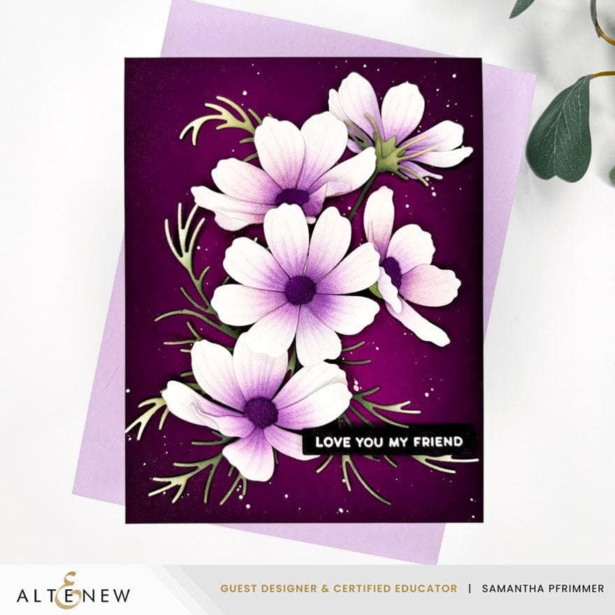 Craft-A-Flower: Garden Cosmos Layering Die Set