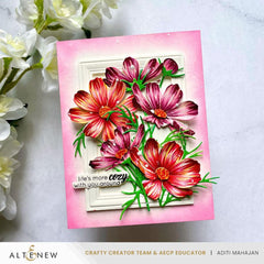 Craft-A-Flower: Garden Cosmos Layering Die Set