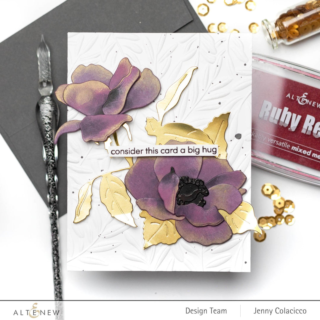 Part A-Glitz Art Craft Co.,LTD Dies Craft-A-Flower: Garden Rose Layering Die Set