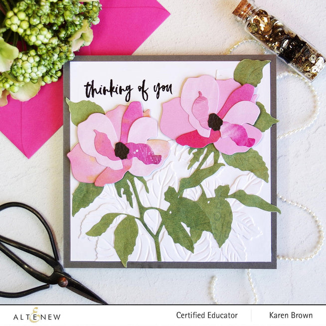 Part A-Glitz Art Craft Co.,LTD Dies Craft-A-Flower: Garden Rose Layering Die Set
