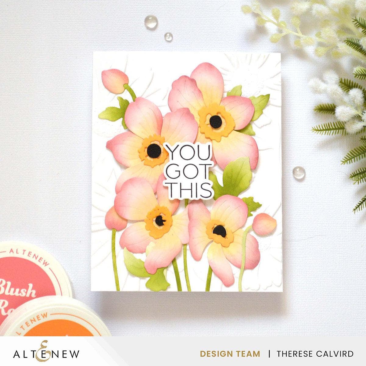 Craft-A-Flower: Japanese Anemone Layering Die Set | Altenew