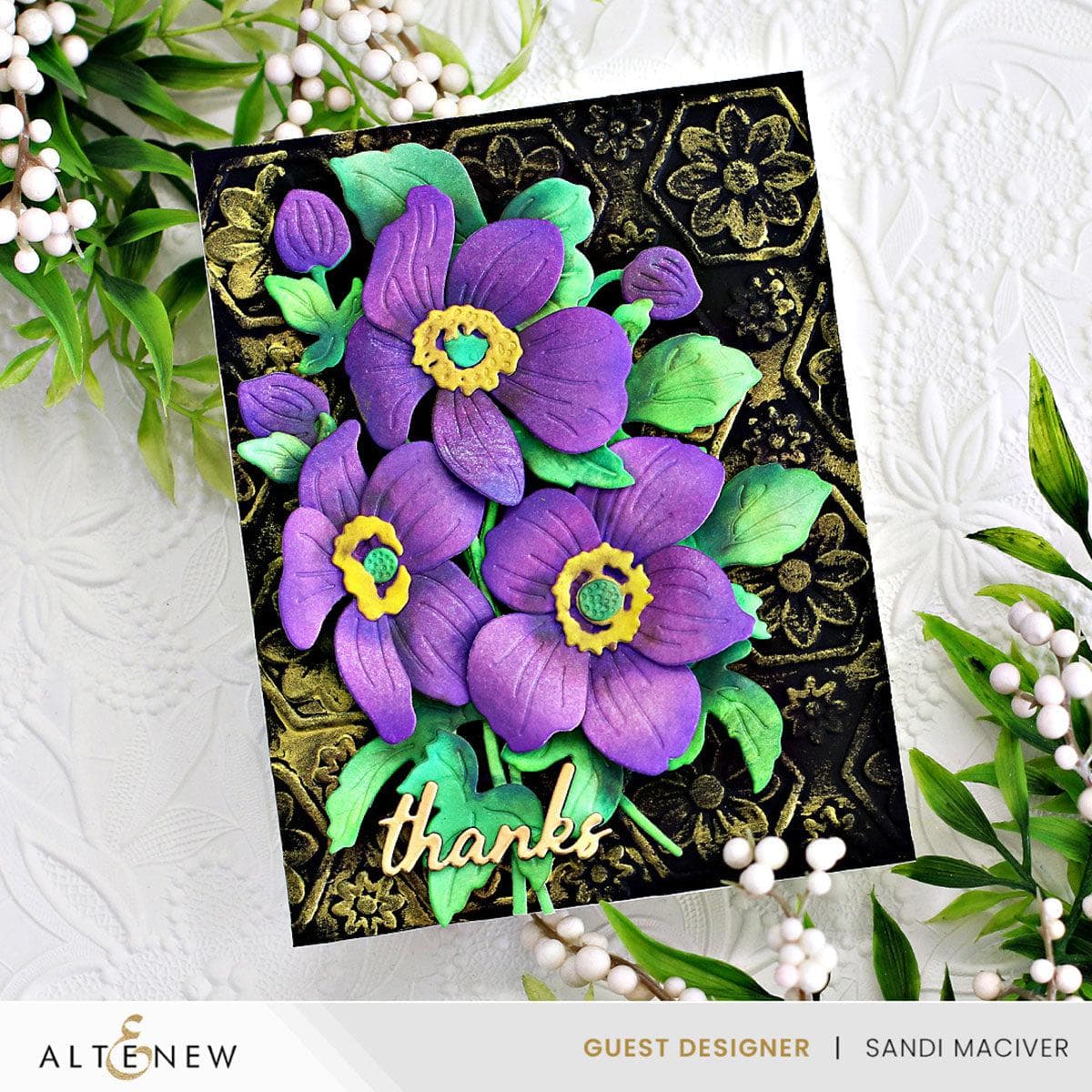 Craft-A-Flower: Japanese Anemone Layering Die Set | Altenew