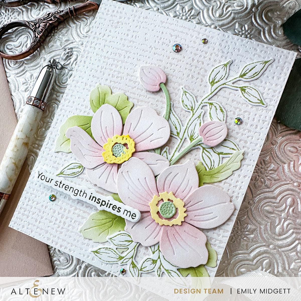 Craft-A-Flower: Japanese Anemone Layering Die Set | Altenew