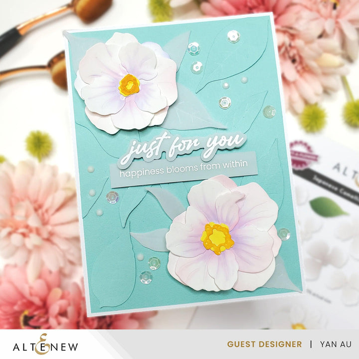 Altenew Craft-A-Flower: Japanese Camellia Die Set