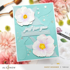 Part A-Glitz Art Craft Co.,LTD Dies Craft-A-Flower: Japanese Camellia Layering Die Set