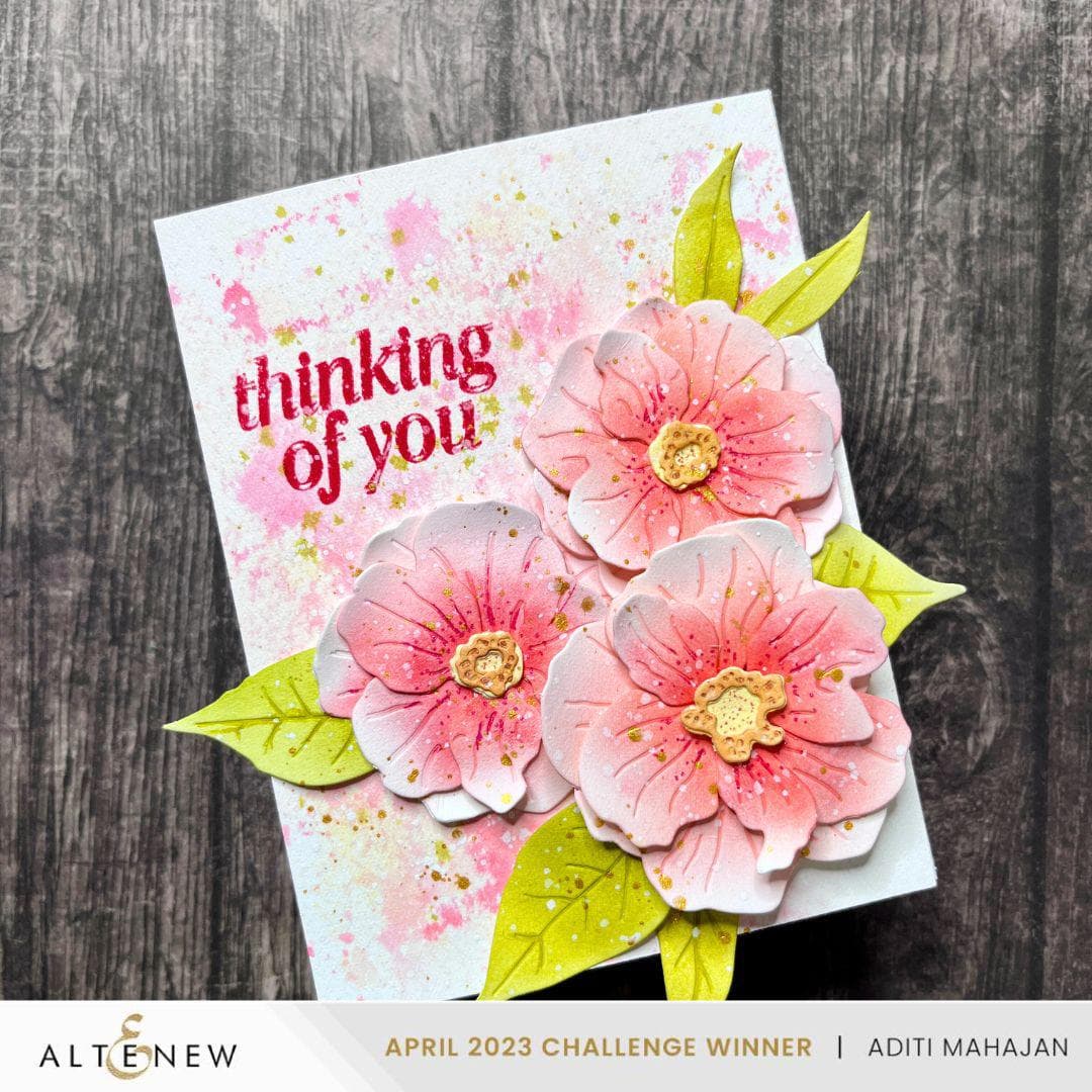 Part A-Glitz Art Craft Co.,LTD Dies Craft-A-Flower: Japanese Camellia Layering Die Set