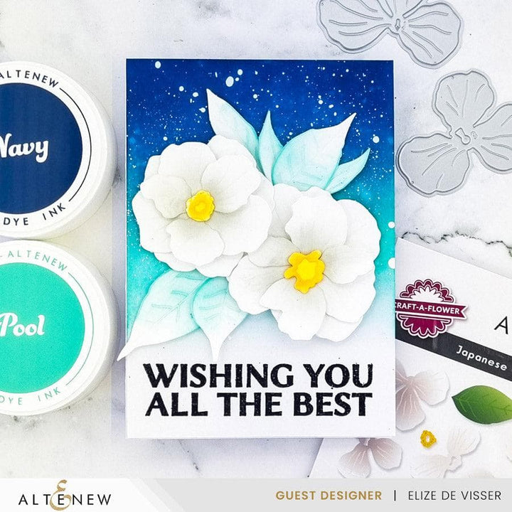 Part A-Glitz Art Craft Co.,LTD Dies Craft-A-Flower: Japanese Camellia Layering Die Set