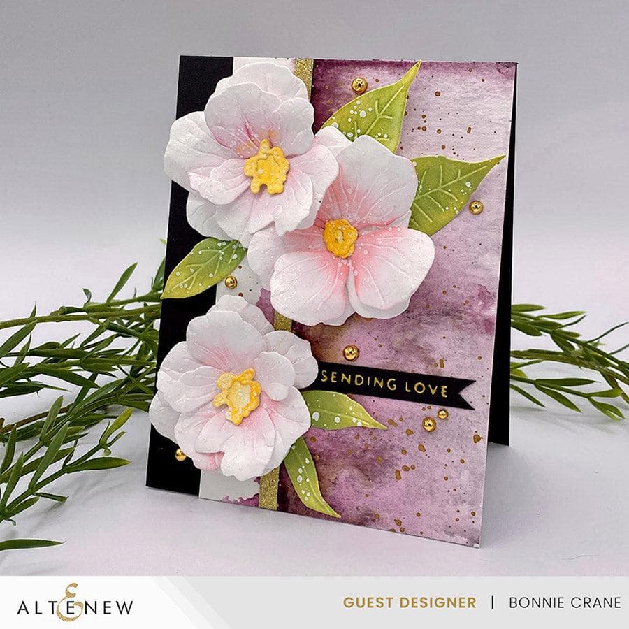 Part A-Glitz Art Craft Co.,LTD Dies Craft-A-Flower: Japanese Camellia Layering Die Set
