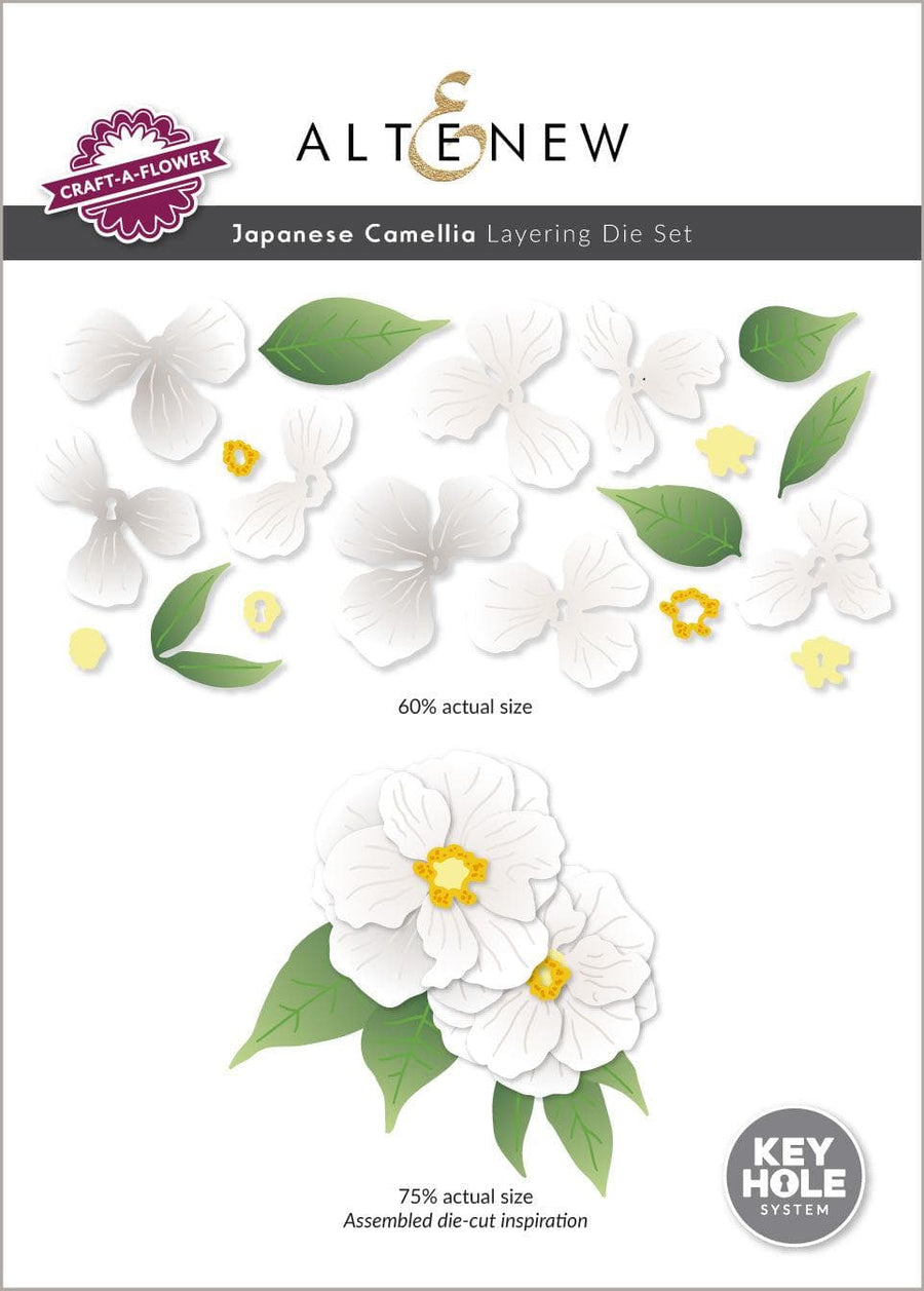 Altenew Craft-A-Flower: Japanese Camellia Die Set
