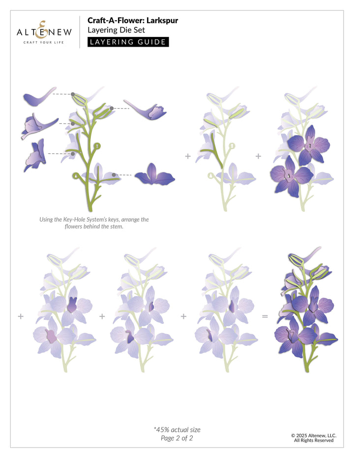 Craft-A-Flower: Larkspur Layering Die Set