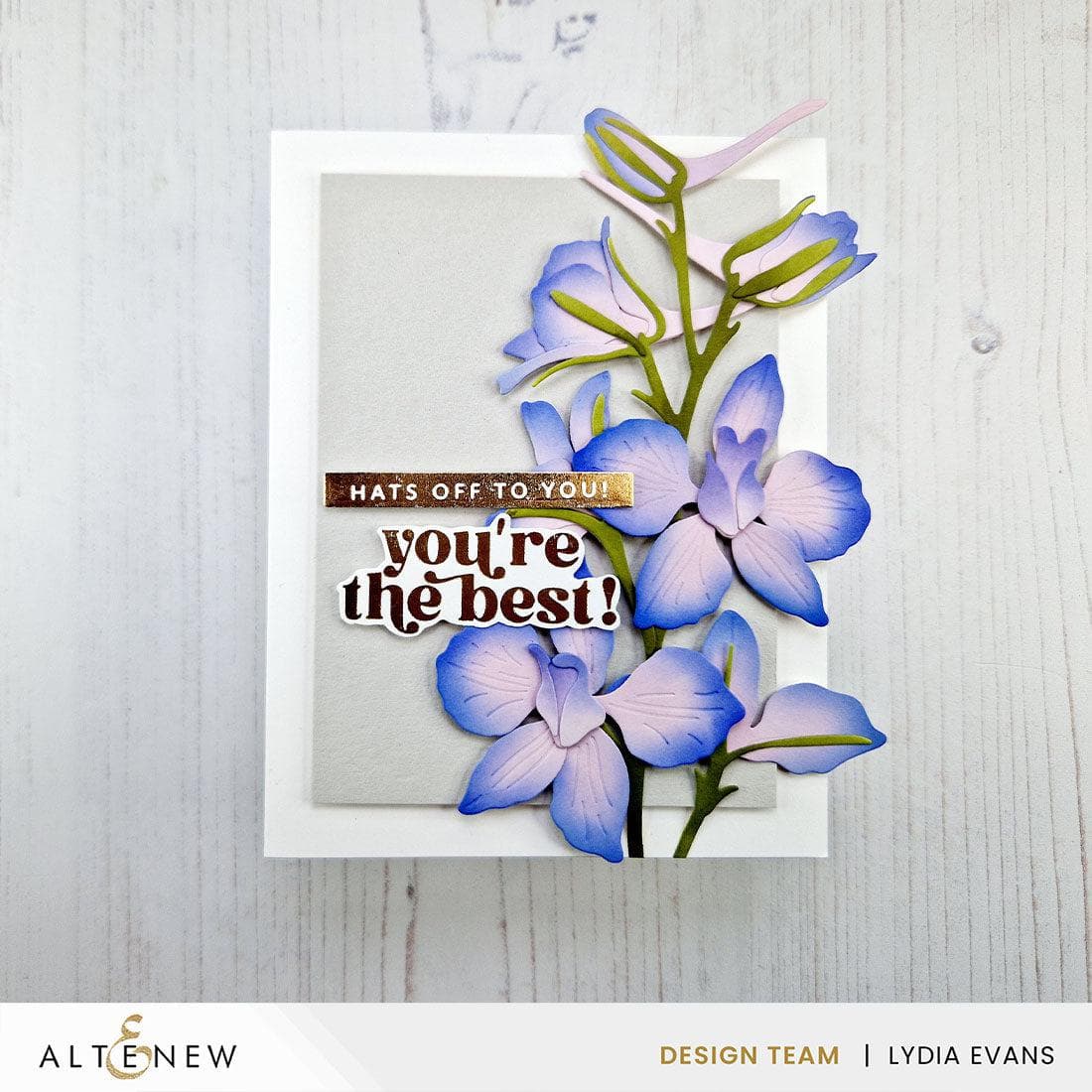 Craft-A-Flower: Larkspur Layering Die Set | Altenew