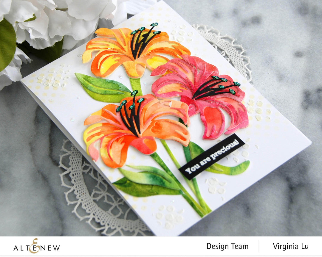 Part A-Glitz Art Craft Co.,LTD Dies Craft-A-Flower: Lily Layering Die Set